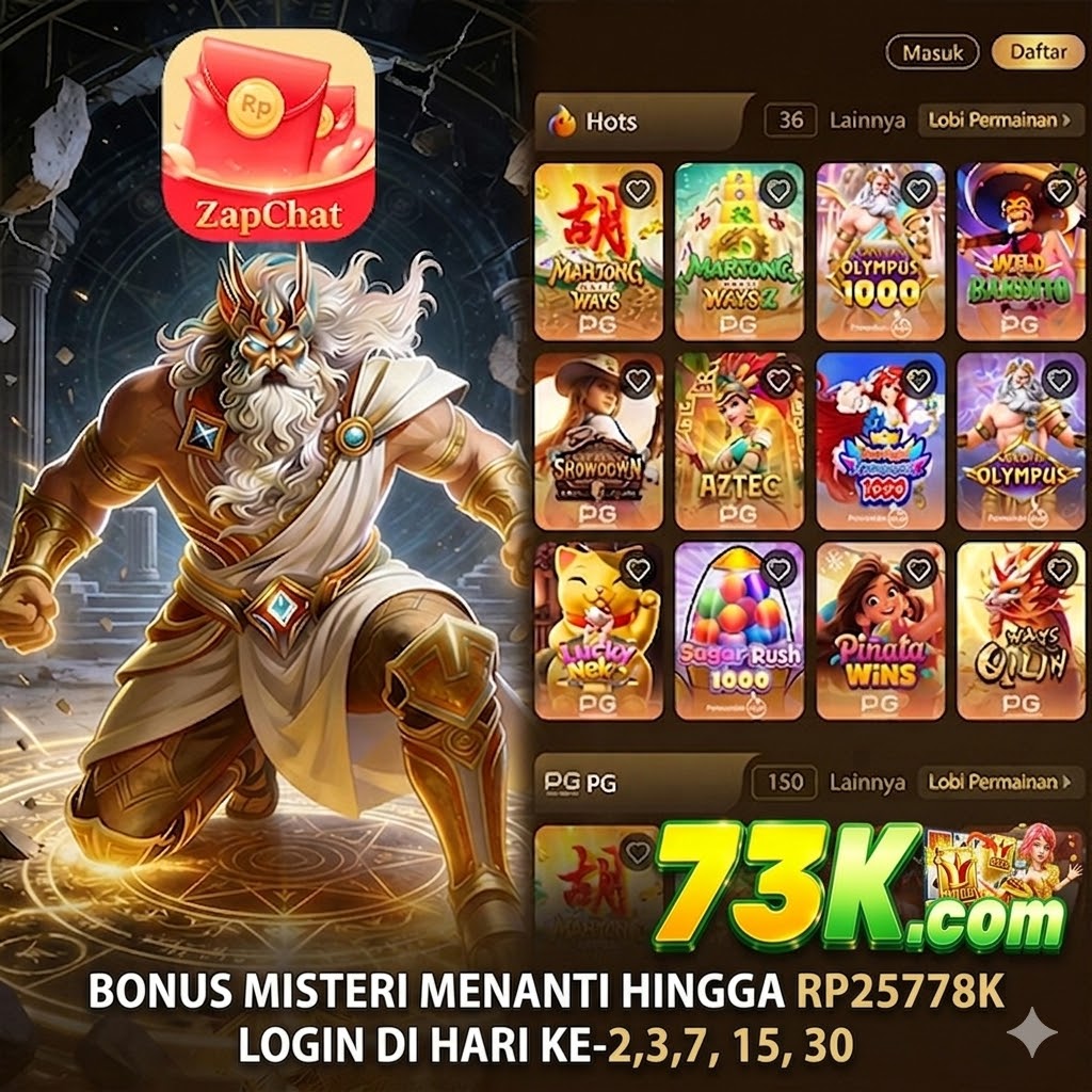73K - 73k Situs Resmi Slot Online dan Pilihan Game PG Soft