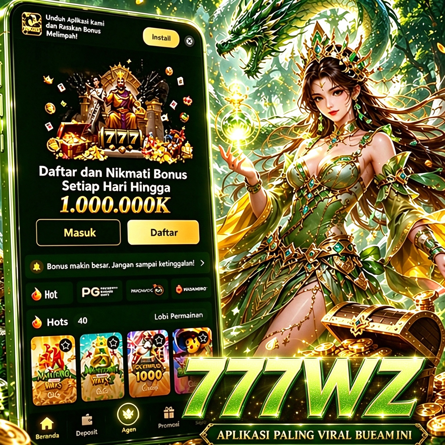 777WZ - Slot Indonesia Jadi Pilihan untuk Menjelajahi Tema Slot Online Berbeda