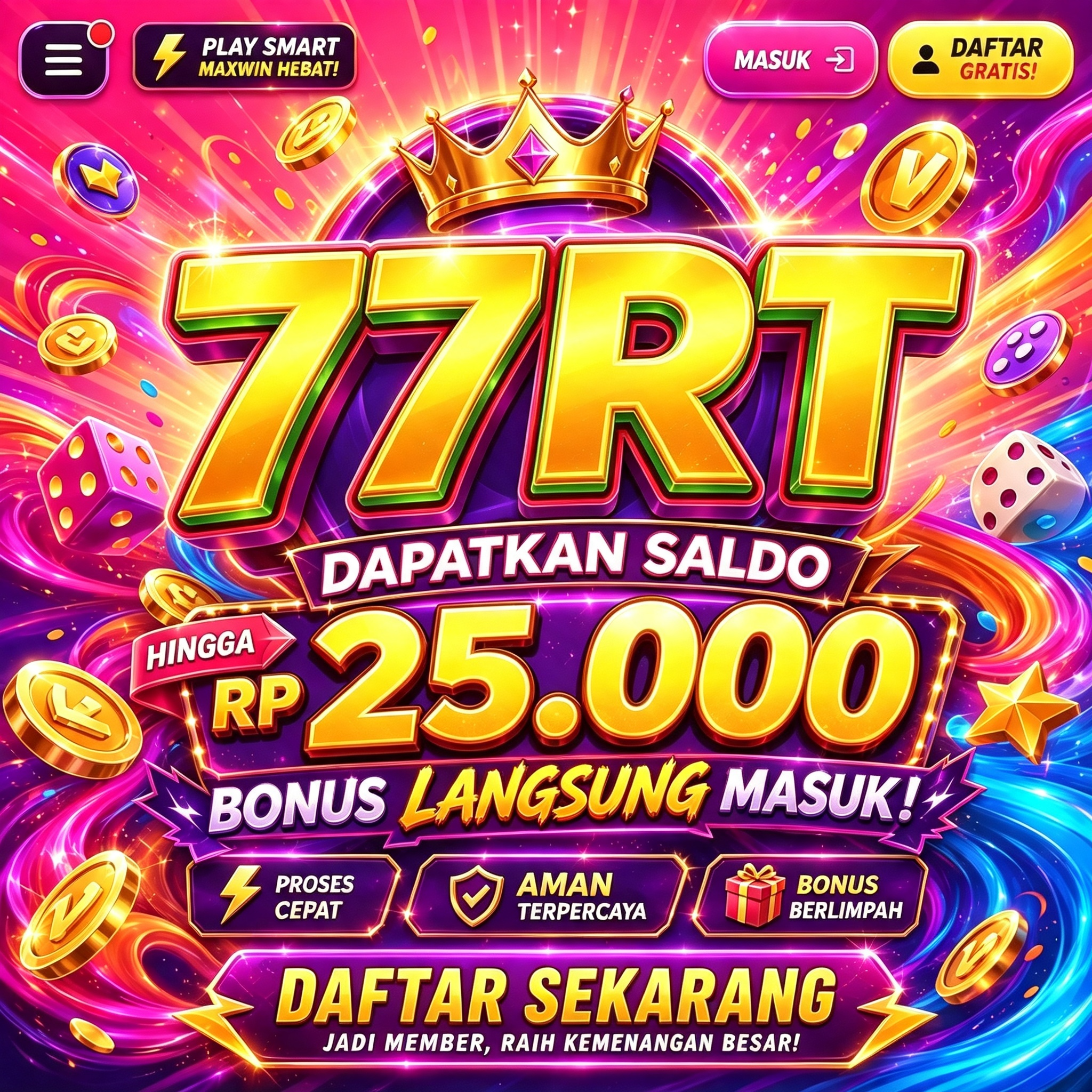 77RT - 77rt Daftar Game Online dengan Pilihan Slot yang Beragam