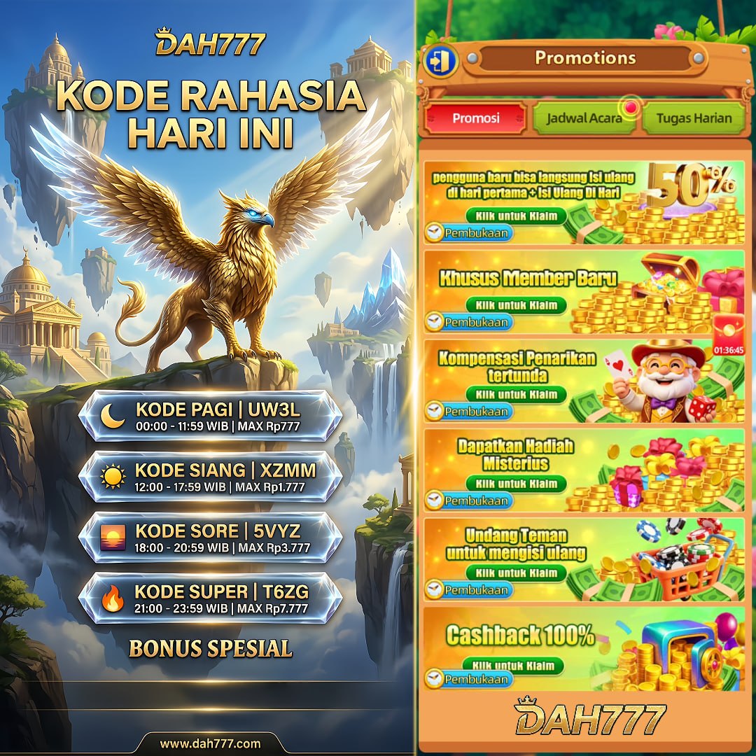 DAH777 - Portal Resmi Game Kasino dengan Link Daftar dan Akses Alternatif