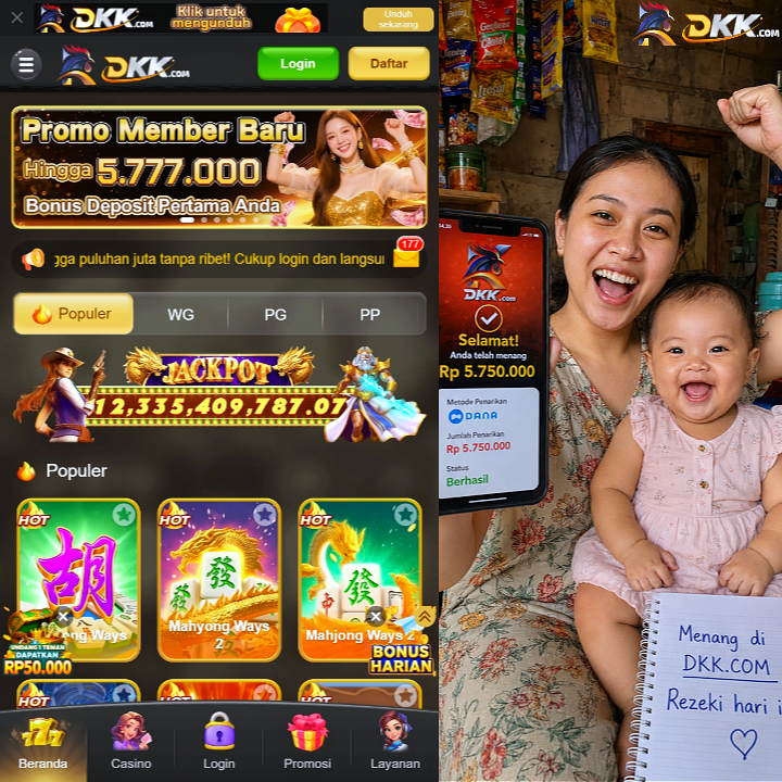 DKK - Portal Hiburan Game Online Mobile Resmi & Terpercaya