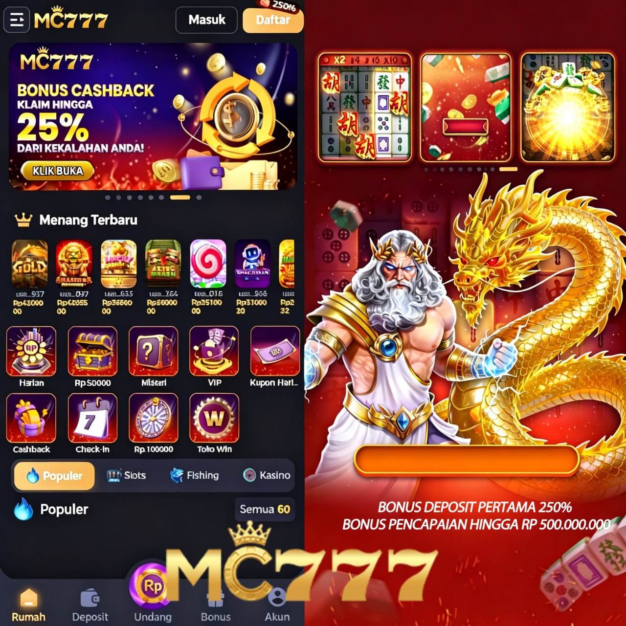 MC777 - Portal Hiburan Game Online Mobile Resmi & Terpercaya