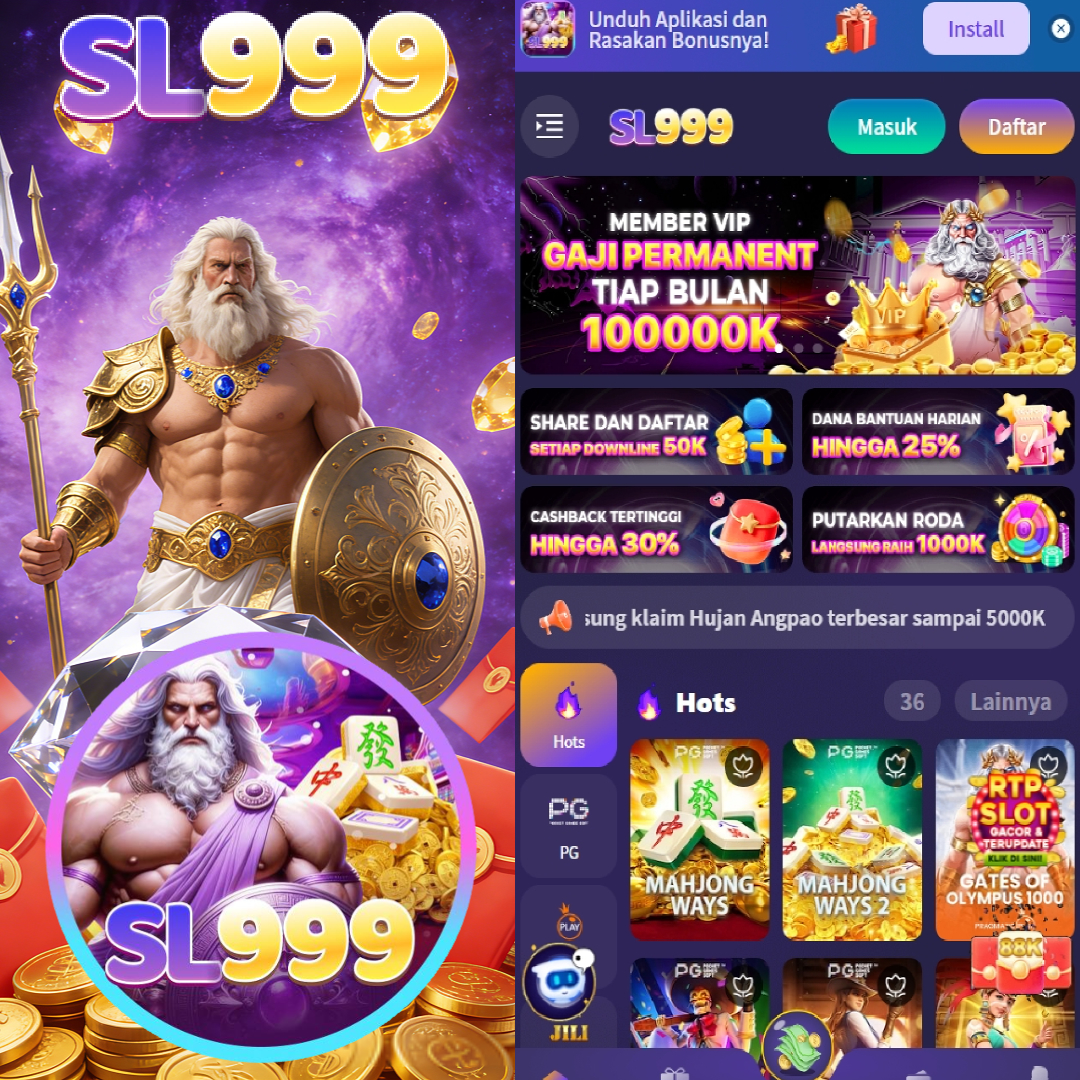 SL999 - Situs Slot Online Resmi dengan Akses Daftar dan Login